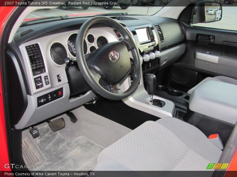  2007 Tundra SR5 CrewMax Graphite Gray Interior