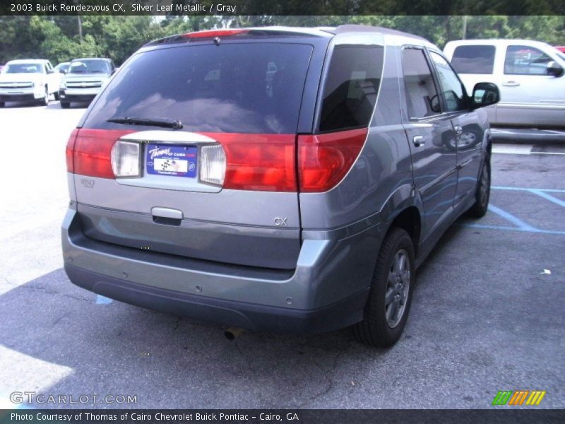 Silver Leaf Metallic / Gray 2003 Buick Rendezvous CX