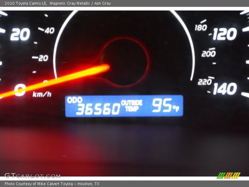 Magnetic Gray Metallic / Ash Gray 2010 Toyota Camry LE