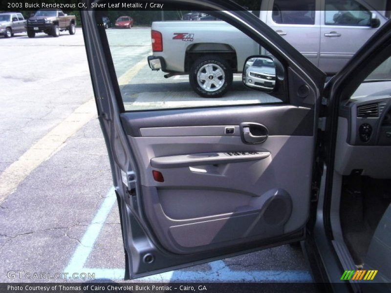 Silver Leaf Metallic / Gray 2003 Buick Rendezvous CX