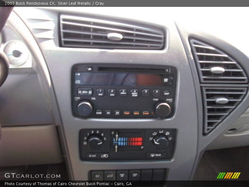 Silver Leaf Metallic / Gray 2003 Buick Rendezvous CX