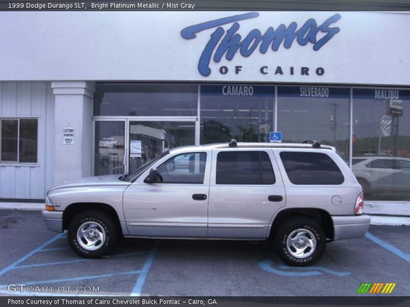 Bright Platinum Metallic / Mist Gray 1999 Dodge Durango SLT