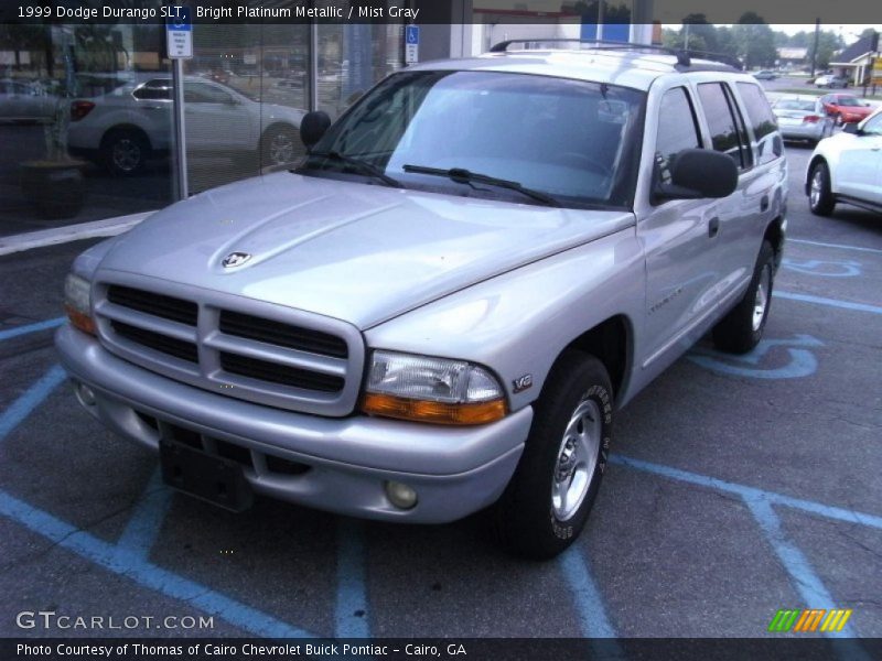 Bright Platinum Metallic / Mist Gray 1999 Dodge Durango SLT