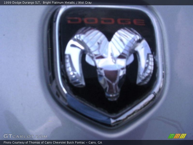 Bright Platinum Metallic / Mist Gray 1999 Dodge Durango SLT