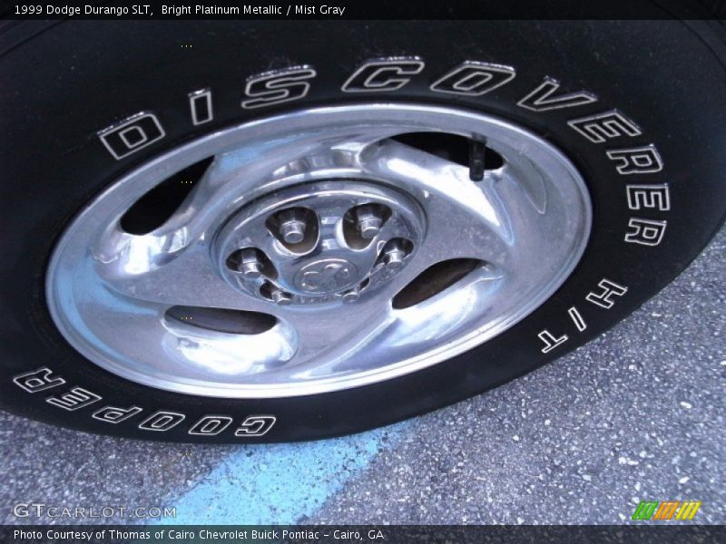 Bright Platinum Metallic / Mist Gray 1999 Dodge Durango SLT