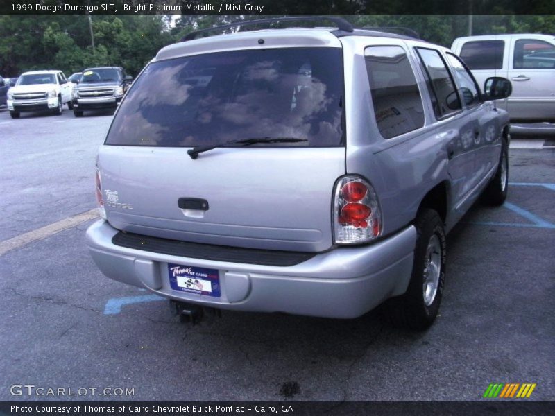 Bright Platinum Metallic / Mist Gray 1999 Dodge Durango SLT