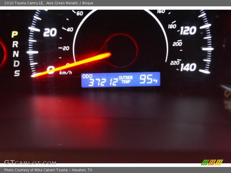 Aloe Green Metallic / Bisque 2010 Toyota Camry LE