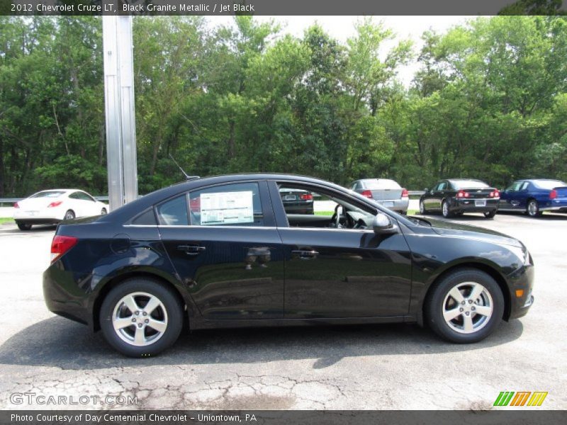 Black Granite Metallic / Jet Black 2012 Chevrolet Cruze LT
