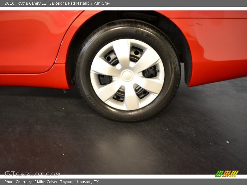 Barcelona Red Metallic / Ash Gray 2010 Toyota Camry LE