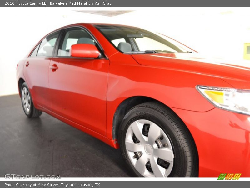 Barcelona Red Metallic / Ash Gray 2010 Toyota Camry LE