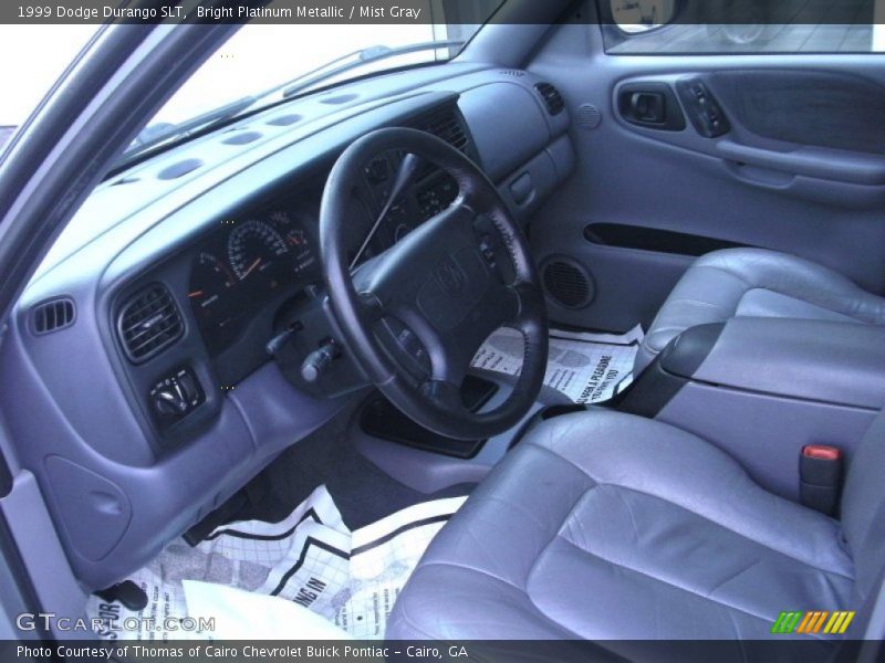 Bright Platinum Metallic / Mist Gray 1999 Dodge Durango SLT