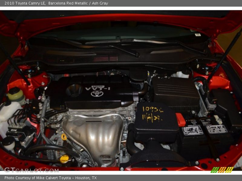 Barcelona Red Metallic / Ash Gray 2010 Toyota Camry LE