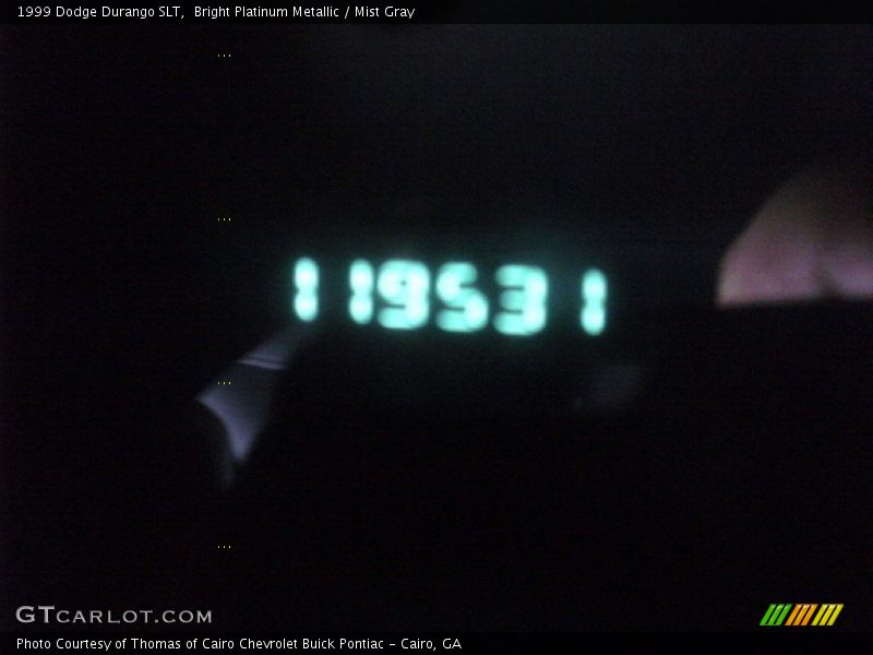 Bright Platinum Metallic / Mist Gray 1999 Dodge Durango SLT