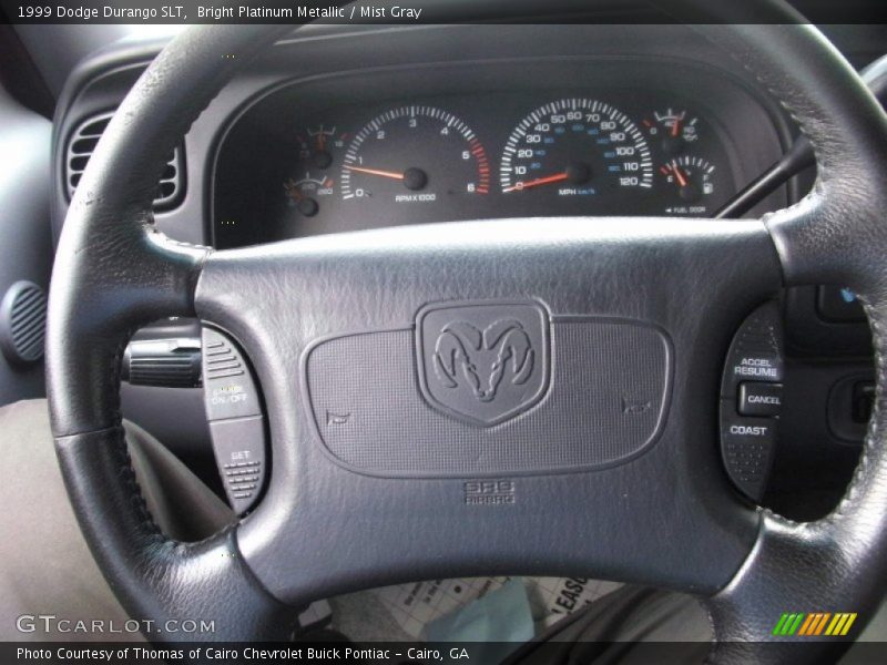 Bright Platinum Metallic / Mist Gray 1999 Dodge Durango SLT