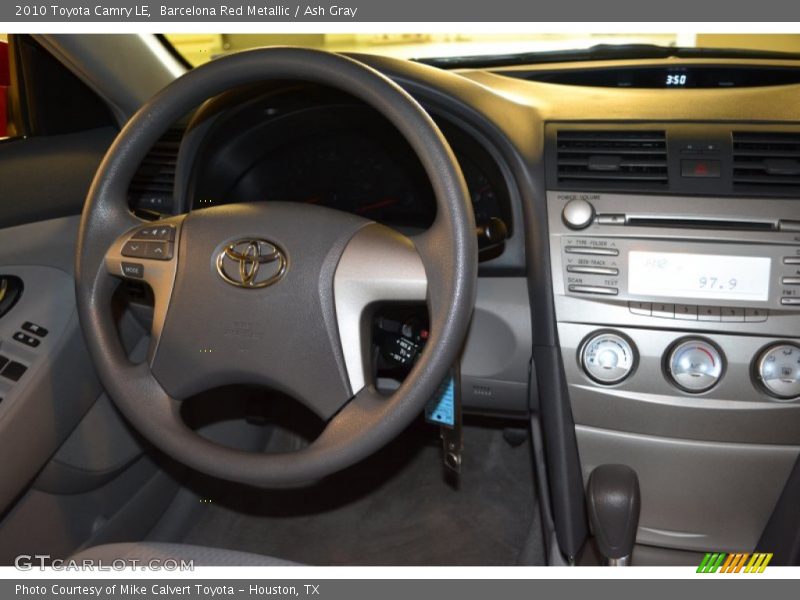 Barcelona Red Metallic / Ash Gray 2010 Toyota Camry LE