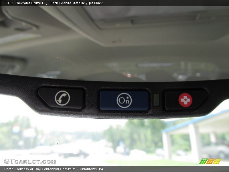 Black Granite Metallic / Jet Black 2012 Chevrolet Cruze LT