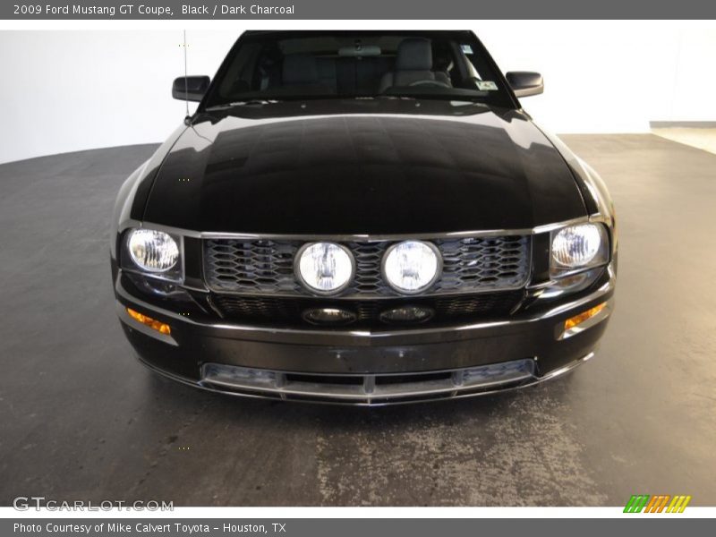 Black / Dark Charcoal 2009 Ford Mustang GT Coupe