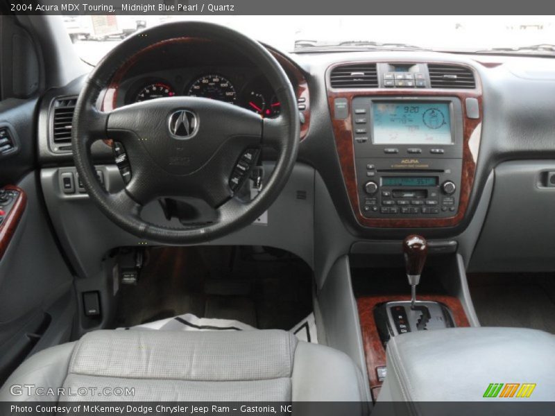Midnight Blue Pearl / Quartz 2004 Acura MDX Touring