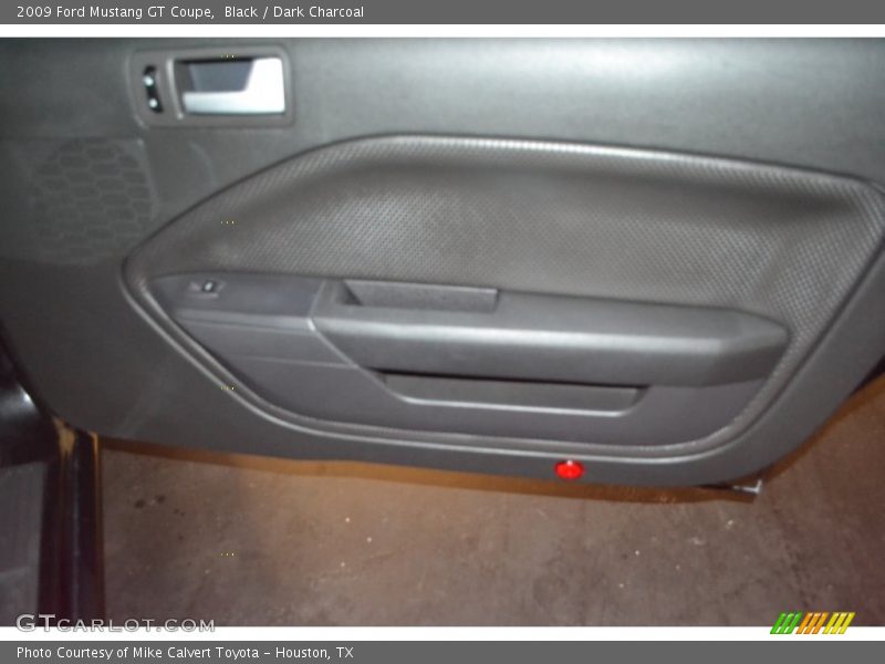 Black / Dark Charcoal 2009 Ford Mustang GT Coupe