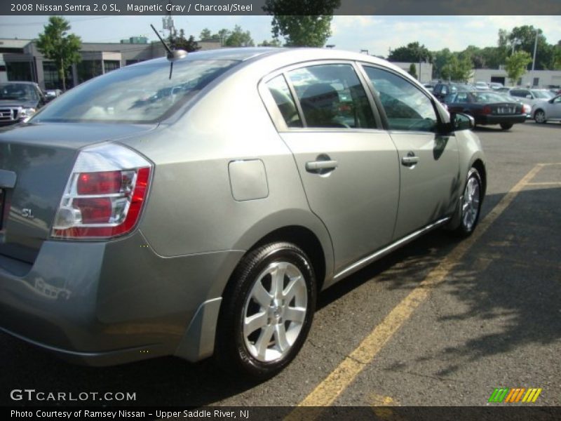 Magnetic Gray / Charcoal/Steel 2008 Nissan Sentra 2.0 SL