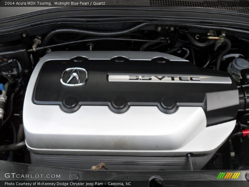 Midnight Blue Pearl / Quartz 2004 Acura MDX Touring