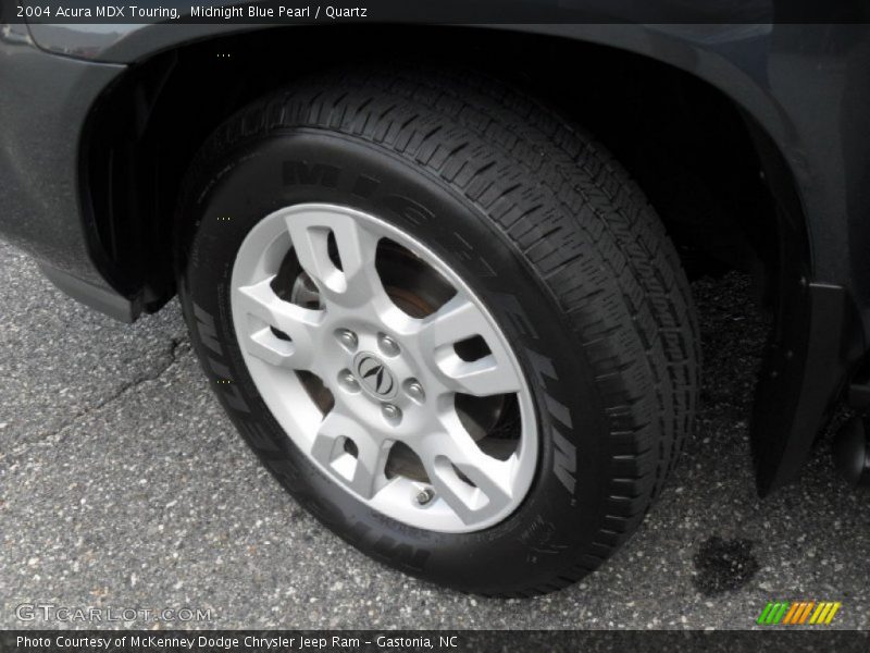 Midnight Blue Pearl / Quartz 2004 Acura MDX Touring