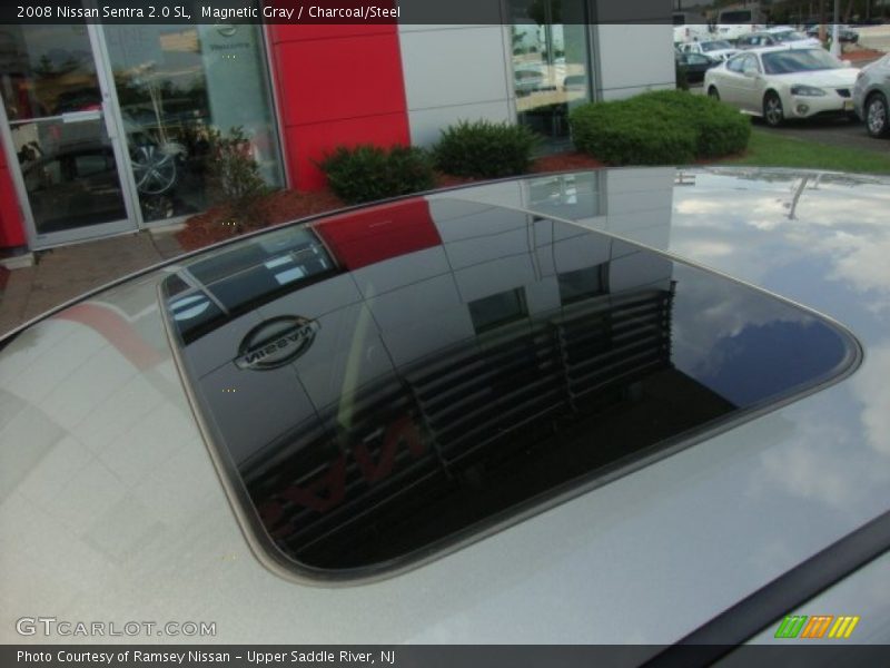 Magnetic Gray / Charcoal/Steel 2008 Nissan Sentra 2.0 SL