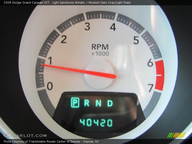 Light Sandstone Metallic / Medium Slate Gray/Light Shale 2008 Dodge Grand Caravan SXT