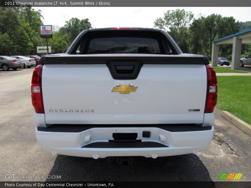 Summit White / Ebony 2011 Chevrolet Avalanche LT 4x4