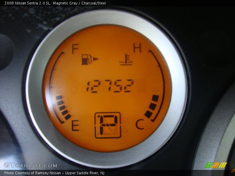 Magnetic Gray / Charcoal/Steel 2008 Nissan Sentra 2.0 SL