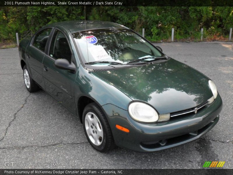 Front 3/4 View of 2001 Neon Highline