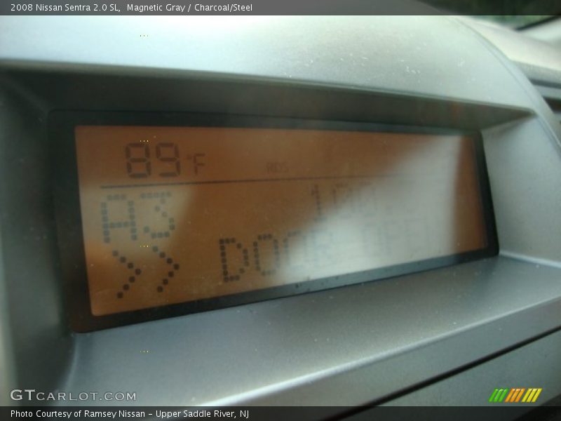Magnetic Gray / Charcoal/Steel 2008 Nissan Sentra 2.0 SL