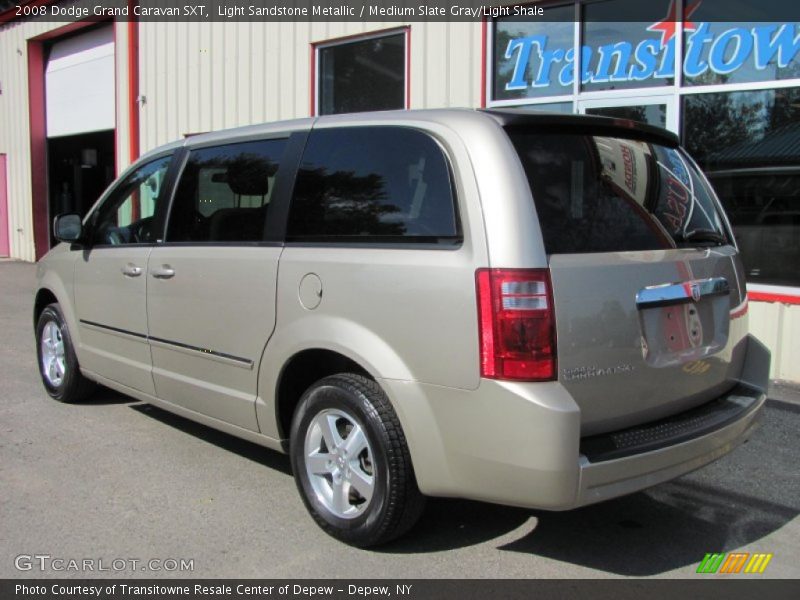 Light Sandstone Metallic / Medium Slate Gray/Light Shale 2008 Dodge Grand Caravan SXT