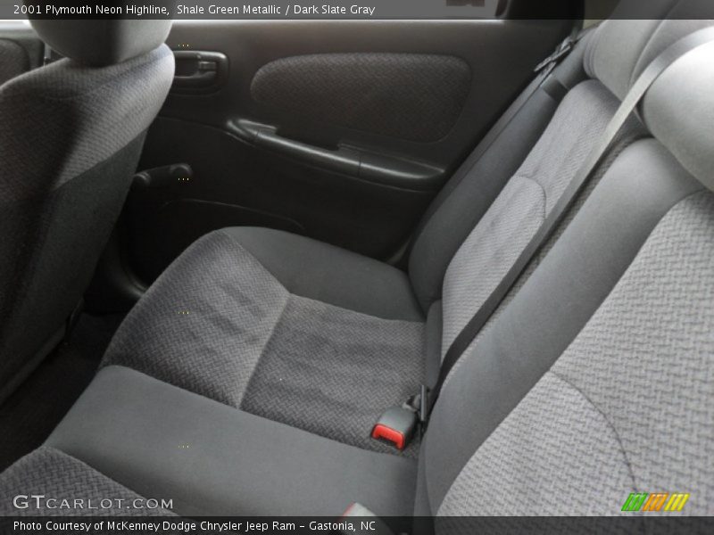 Shale Green Metallic / Dark Slate Gray 2001 Plymouth Neon Highline