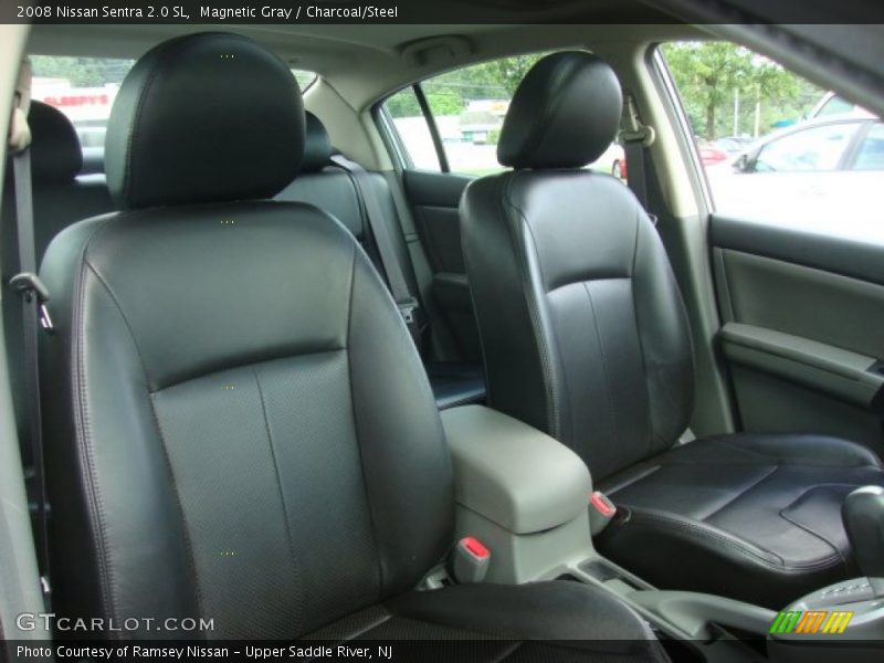 Magnetic Gray / Charcoal/Steel 2008 Nissan Sentra 2.0 SL