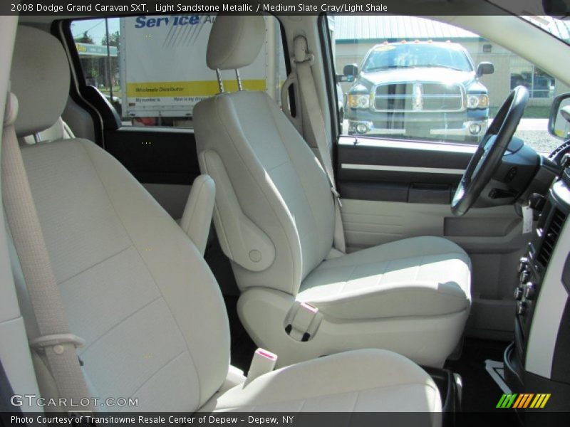Light Sandstone Metallic / Medium Slate Gray/Light Shale 2008 Dodge Grand Caravan SXT