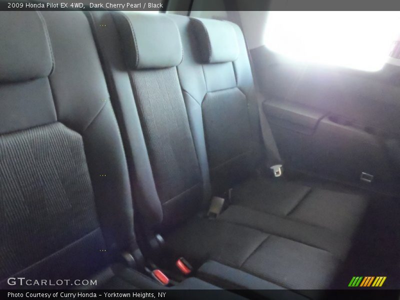 Dark Cherry Pearl / Black 2009 Honda Pilot EX 4WD