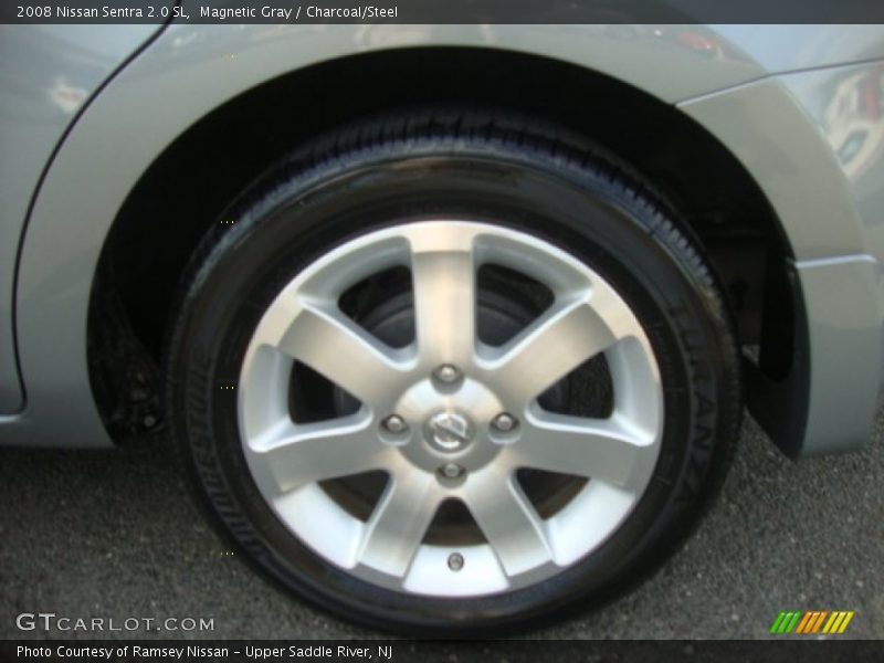 Magnetic Gray / Charcoal/Steel 2008 Nissan Sentra 2.0 SL