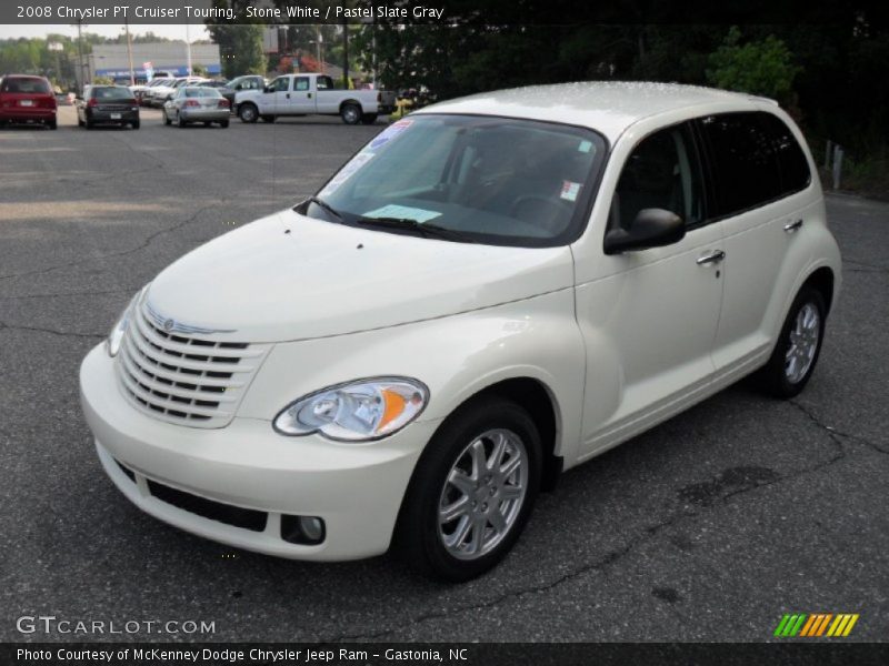 Stone White / Pastel Slate Gray 2008 Chrysler PT Cruiser Touring