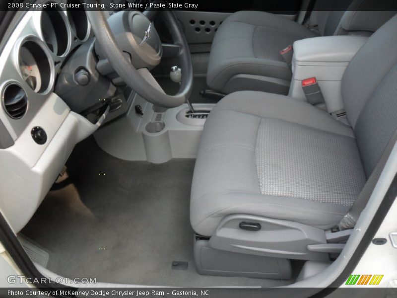Stone White / Pastel Slate Gray 2008 Chrysler PT Cruiser Touring