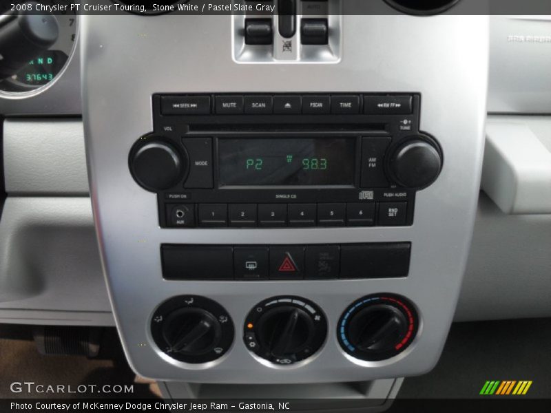 Stone White / Pastel Slate Gray 2008 Chrysler PT Cruiser Touring