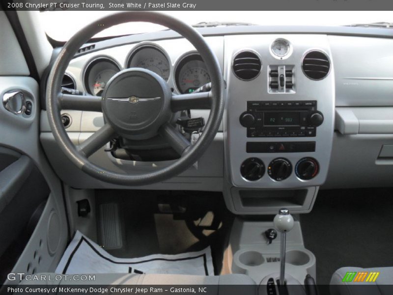 Stone White / Pastel Slate Gray 2008 Chrysler PT Cruiser Touring