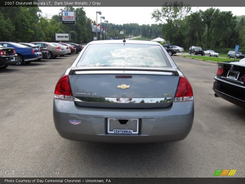 Dark Silver Metallic / Gray 2007 Chevrolet Impala LT