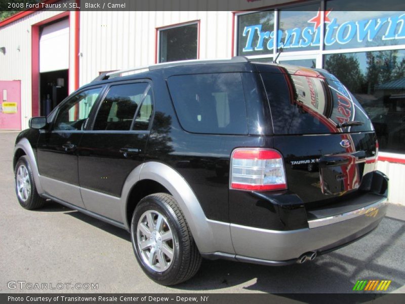 Black / Camel 2008 Ford Taurus X SEL