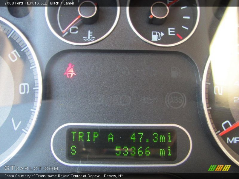 Black / Camel 2008 Ford Taurus X SEL