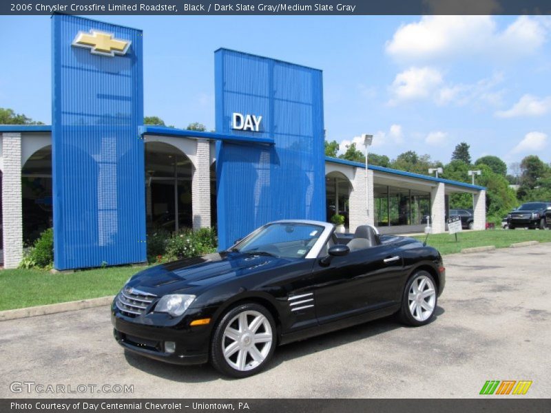 Black / Dark Slate Gray/Medium Slate Gray 2006 Chrysler Crossfire Limited Roadster