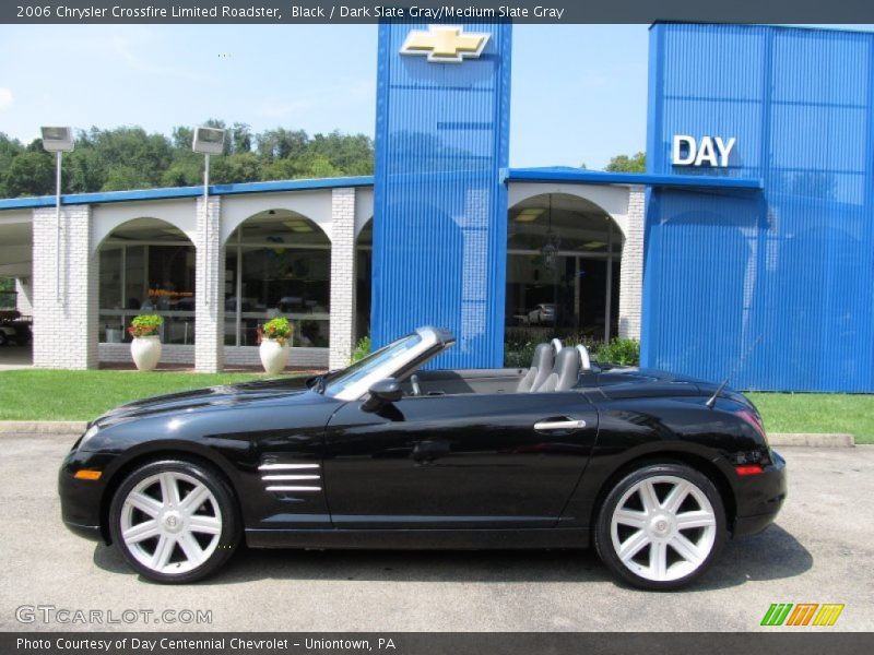 Black / Dark Slate Gray/Medium Slate Gray 2006 Chrysler Crossfire Limited Roadster