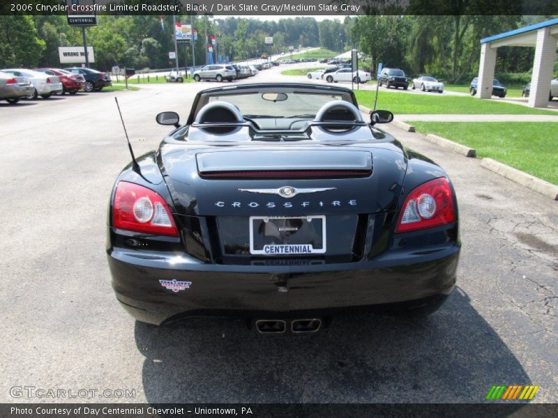 Black / Dark Slate Gray/Medium Slate Gray 2006 Chrysler Crossfire Limited Roadster