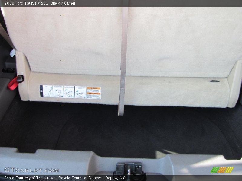 Black / Camel 2008 Ford Taurus X SEL