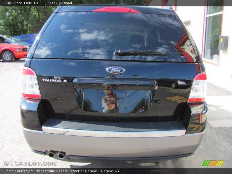 Black / Camel 2008 Ford Taurus X SEL